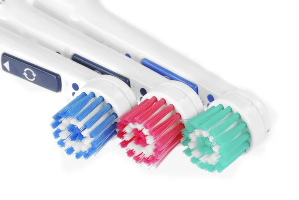 Cabeças de escova de dentes — Fotografia de Stock
