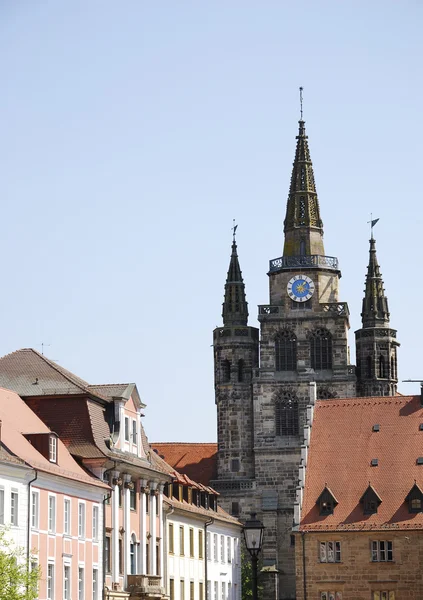 Kerk in ansbach — Stockfoto