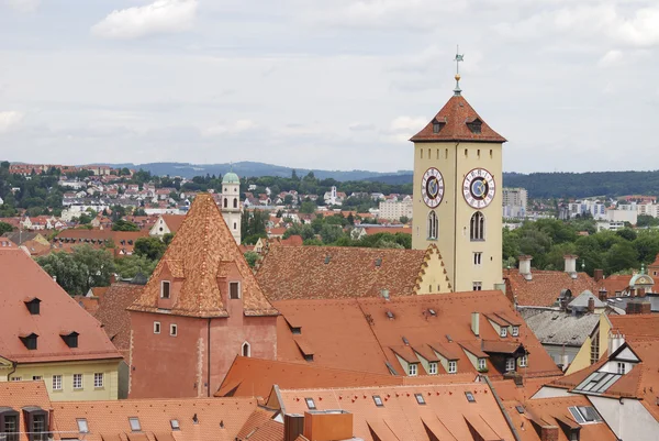Oude binnenstad van Regensburg — Stockfoto