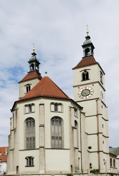 Evangelische Kirche in Regensburg — Stockfoto