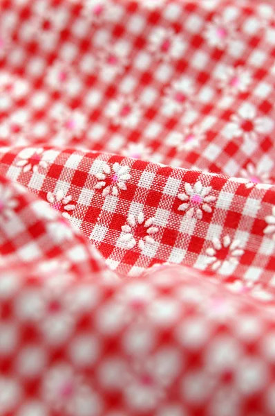 Checkered Textile — Stock Photo, Image