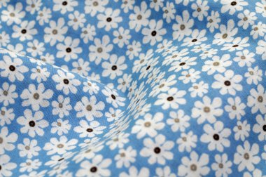 Floral Fabric clipart