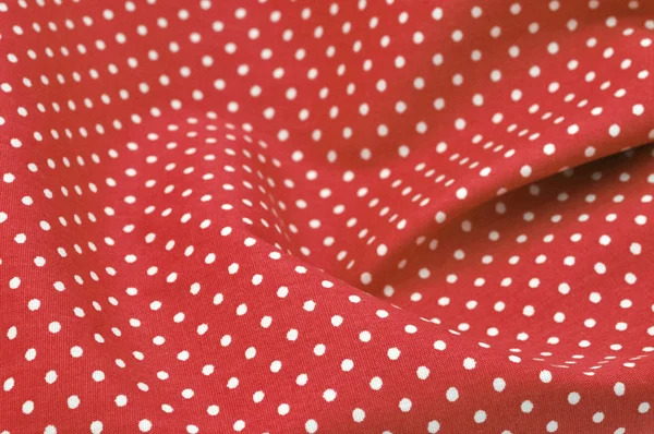 Polka dot fabric — Stock Photo, Image