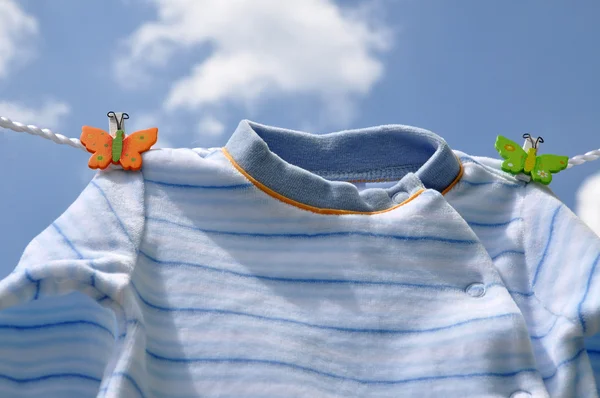 Drying Baby Sweater — Stock Photo, Image