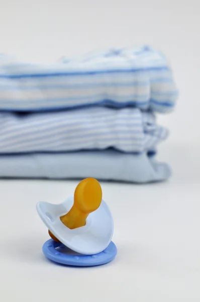 Blue Baby Clothes — Stock Photo, Image