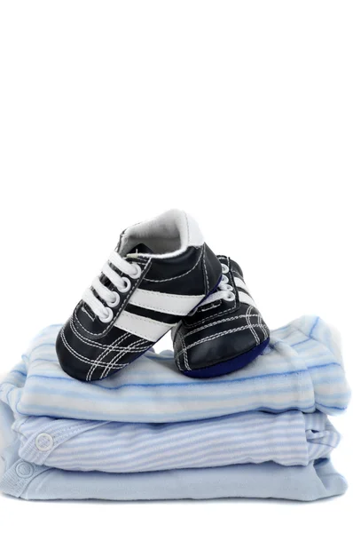 Blue babykleding — Stockfoto
