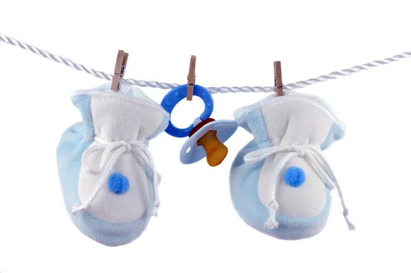 Baby Clothes Drying — Stock Photo, Image