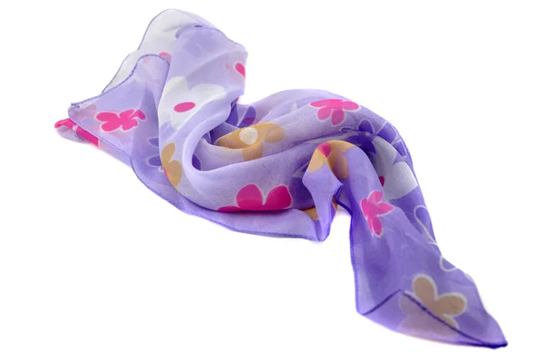 Цветочный шарф — стоковое фото