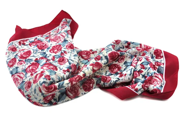 Цветочный шарф — стоковое фото