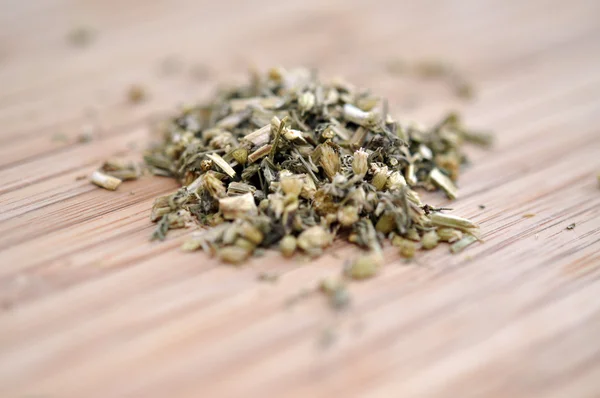 Трав'яний чай деревію — стокове фото