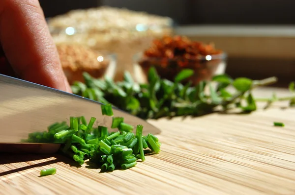 Cooking with Spices — Stock Photo, Image