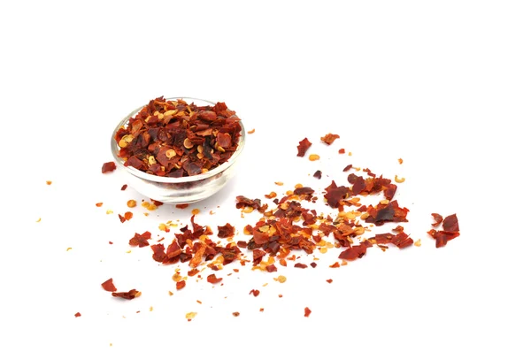 Geplette Chili peper — Stockfoto