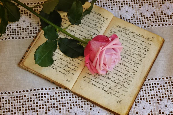 Romantic Reading — Stock Photo, Image