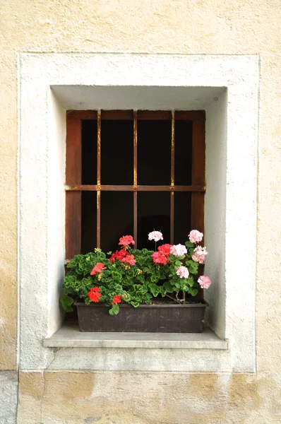 Staré okno, Slovinsko — Stock fotografie