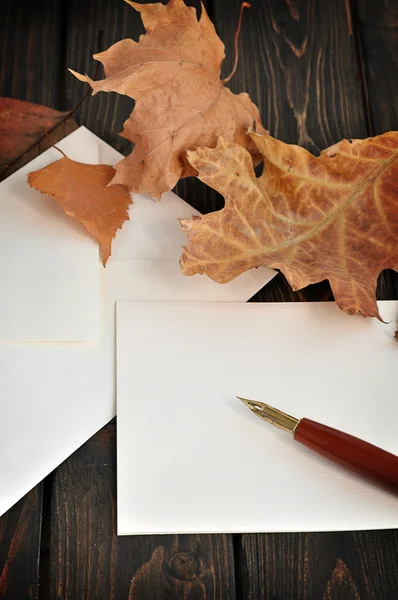 Pisanie listu — Zdjęcie stockowe