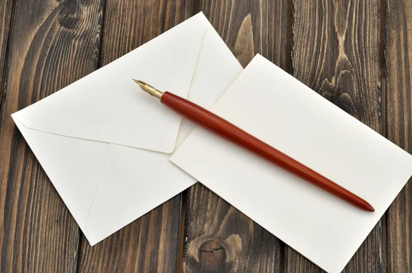 Написать письмо — стоковое фото