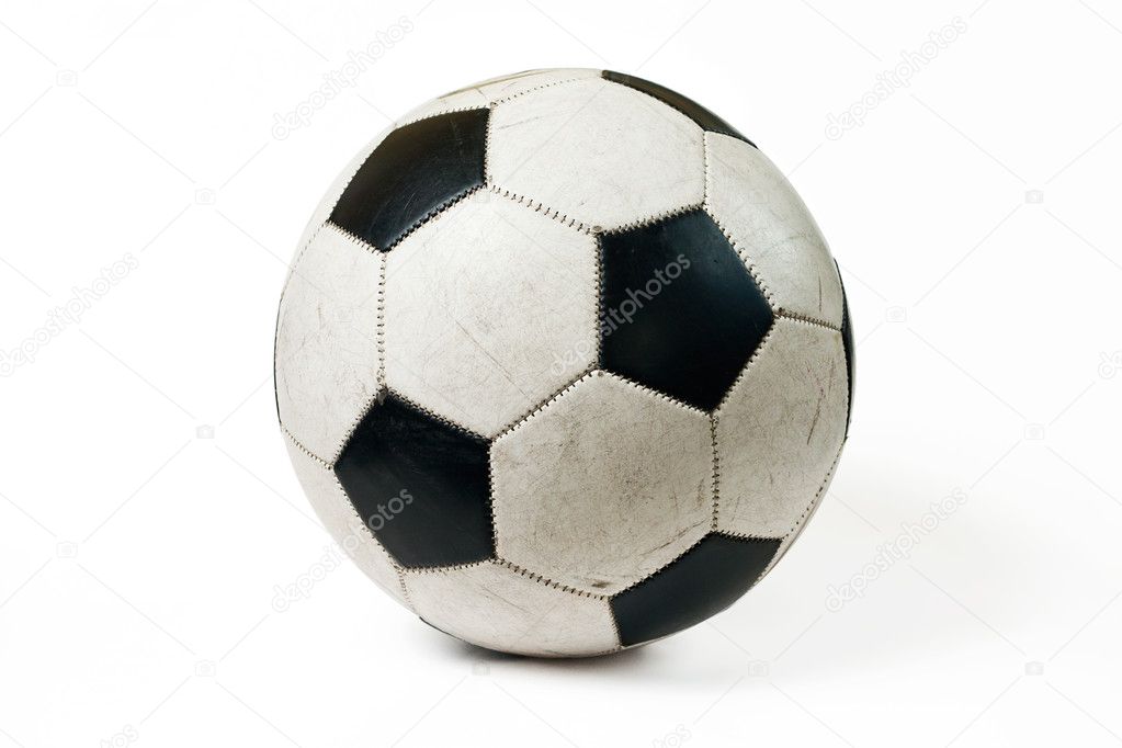 Used classic soccer ball