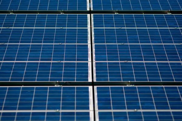 Centrale solare — Foto Stock