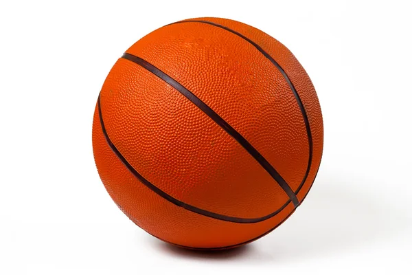 Gebrauchter Basketball — Stockfoto