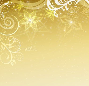 Golden background clipart