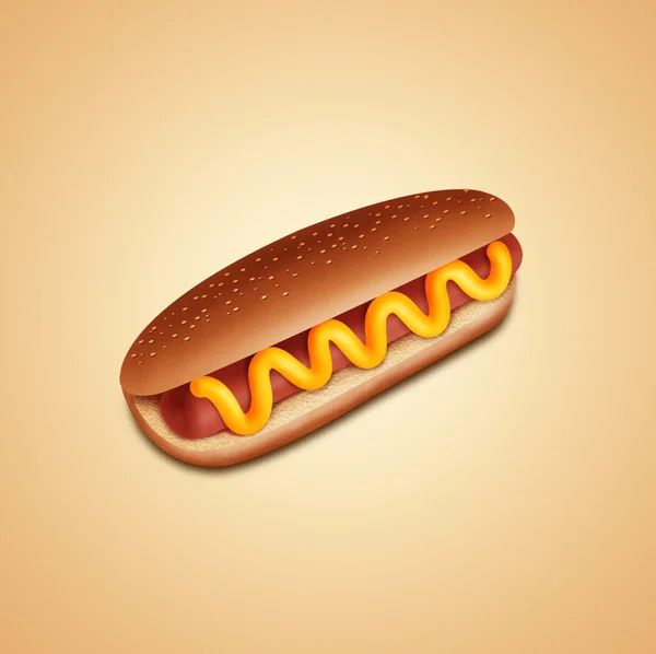 Hot-dog — Fotografie, imagine de stoc