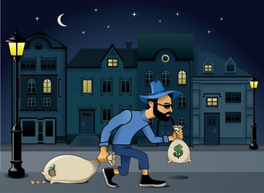 Burglar clipart