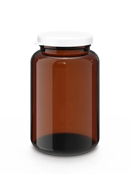 stock image Medicine bottle with cap