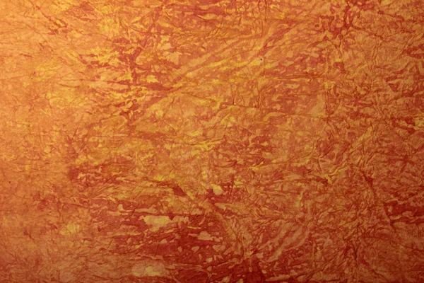Orange grunge handmade art paper