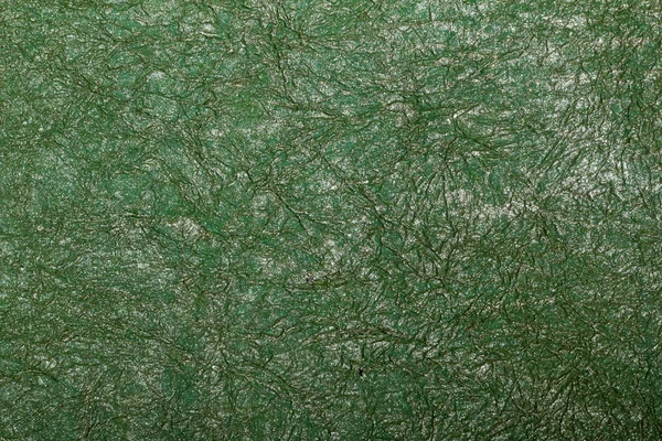 Zöld ezüst grunge handmade art papír — Stock Fotó