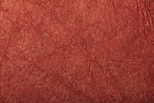 Red glittered grunge handmade art paper — Stock Photo, Image
