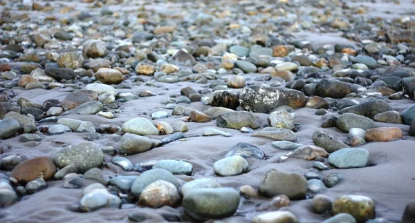 Pedras em uma praia — Fotografia de Stock