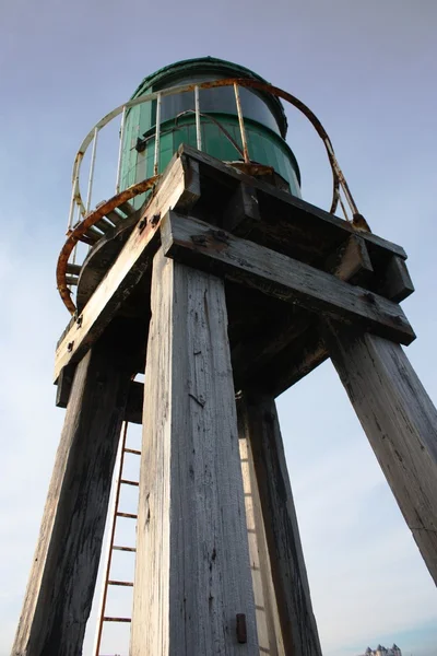 惠特比西码头灯塔 — 图库照片