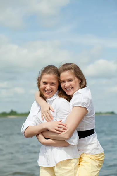 Zwillinge Mädchen — Stockfoto