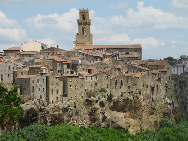Pueblo de Pitigliano, Toscana — Foto de Stock