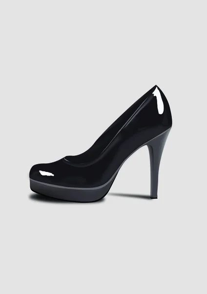 Zapato mujer — Vector de stock