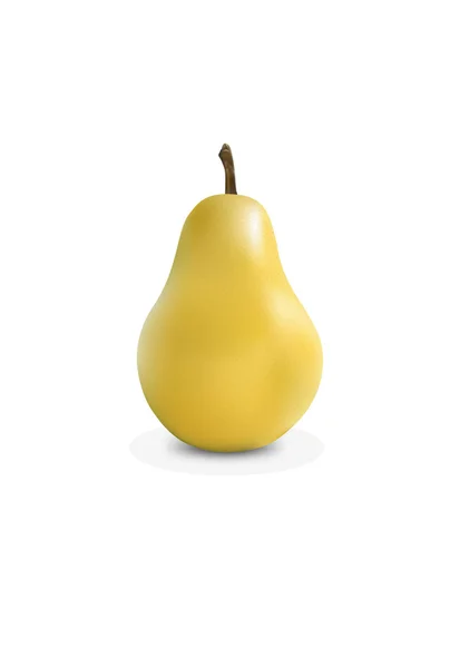 Super Realistic Pear — Stock Vector