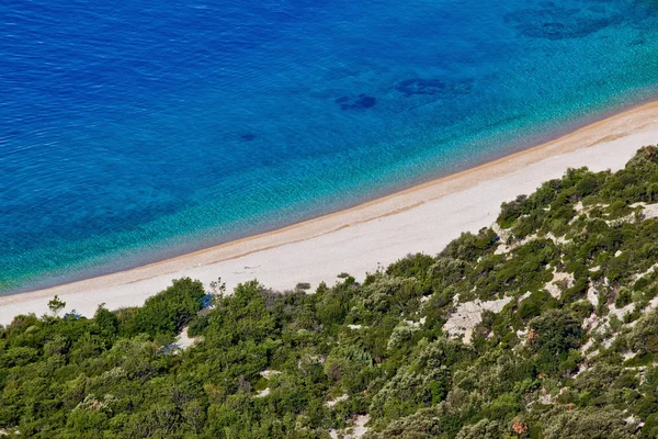 Хорватский пляж — стоковое фото