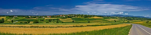 Erdovec village panorama — Stock Photo, Image