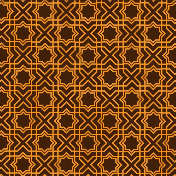 Islamic geometric pattern — Stock Vector