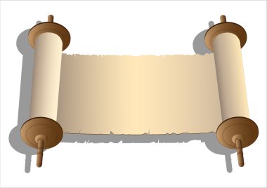 Vector ancient scrolls