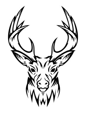 Deer cute (vector) clipart