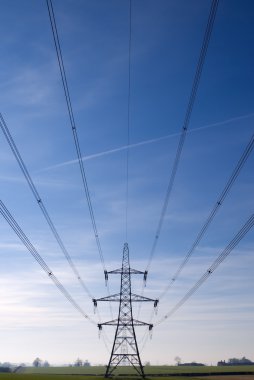 Electricity Pylons clipart