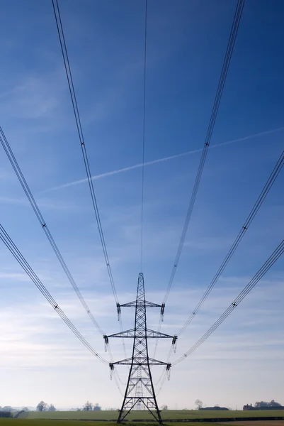 stock image Electricity Pylons