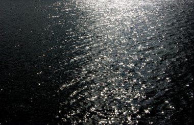 Glistening light on water clipart