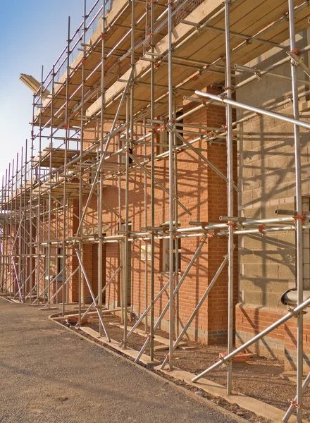 Yeni ev inşaatı sitesi - Bina Telifsiz Stok Imajlar
