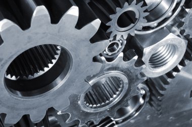 Gears, cogs and wheels clipart