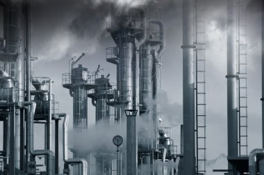 Oil, gas, fuel, smoke and fog clipart