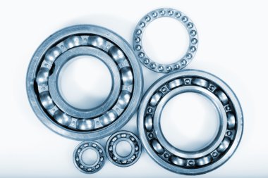 Bearings and pinion gears clipart