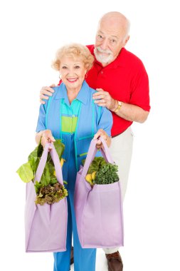 Environmentally Aware Seniors clipart