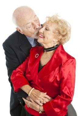 Holiday Seniors - Kiss for Her clipart